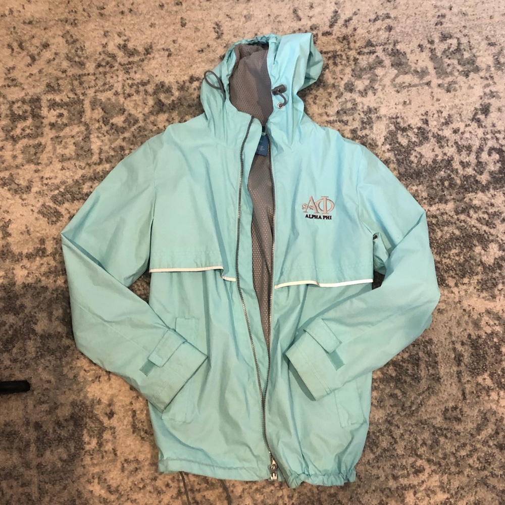 Alpha Phi Rain Jacket
